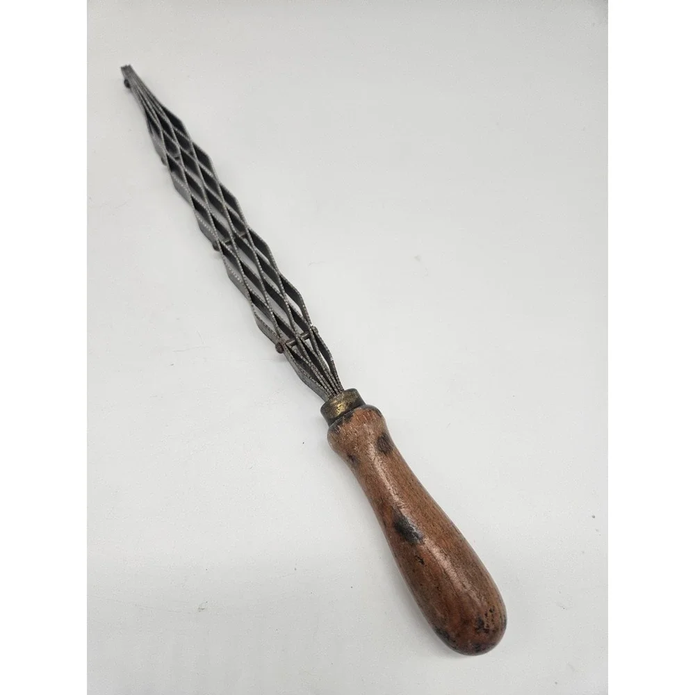 Vintage Farrier Rasp Double-Sided Horse Hoofs Wooden Handle Equine File Tool 14